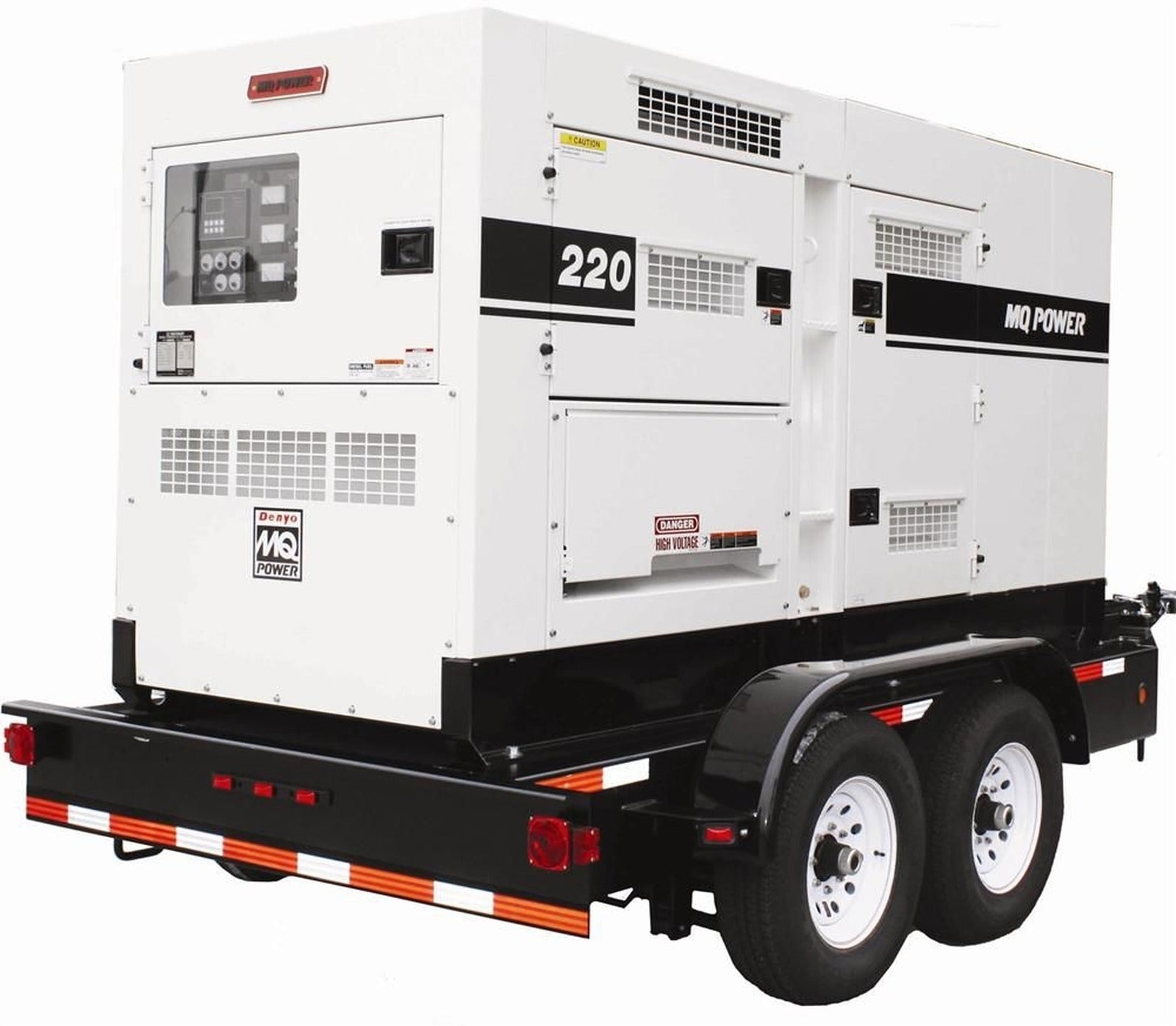 Diesel rental generator for hurricane recovery